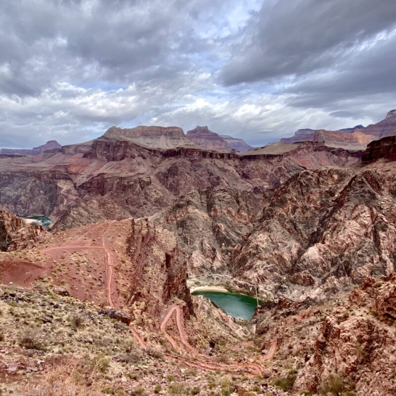 Dawn South Kaibab Descent IX