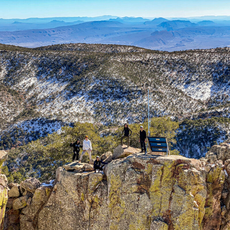 Big Bend - Emory Peak Hikers