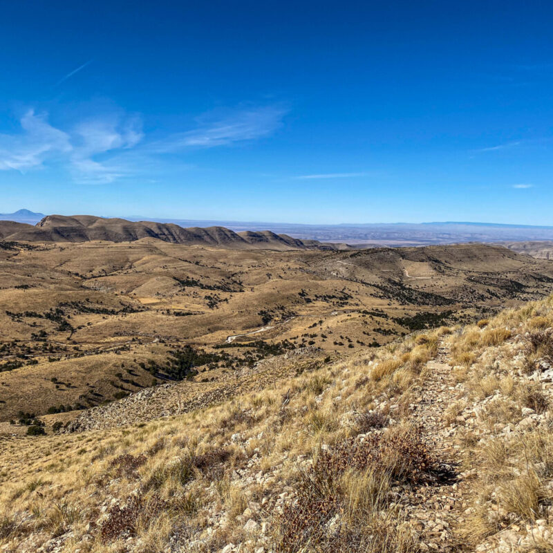 Guadalupe Mountains - Bush Mountain Trail