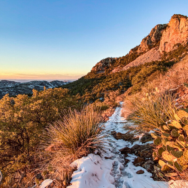 Big Bend - Rim Sunset