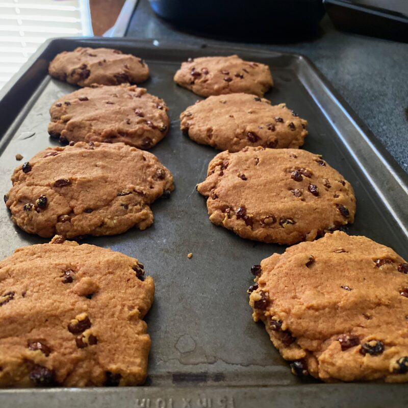 Barberry Turmeric Cookies