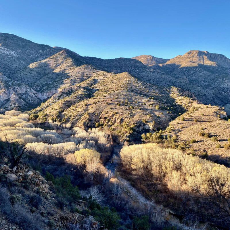 Entering the Gila Wilderness