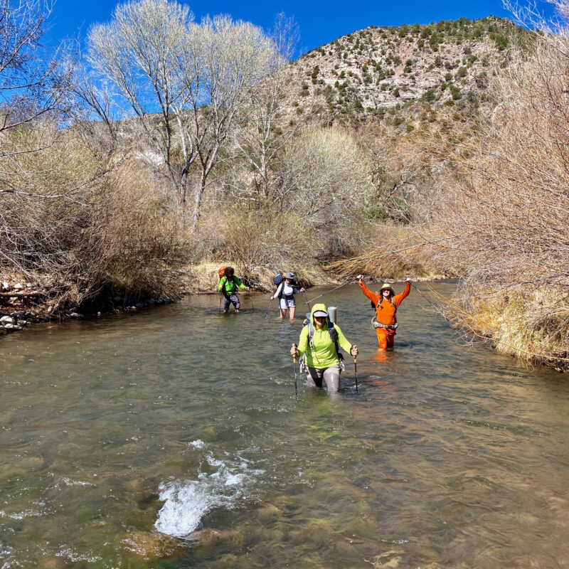 Fording the Gila River