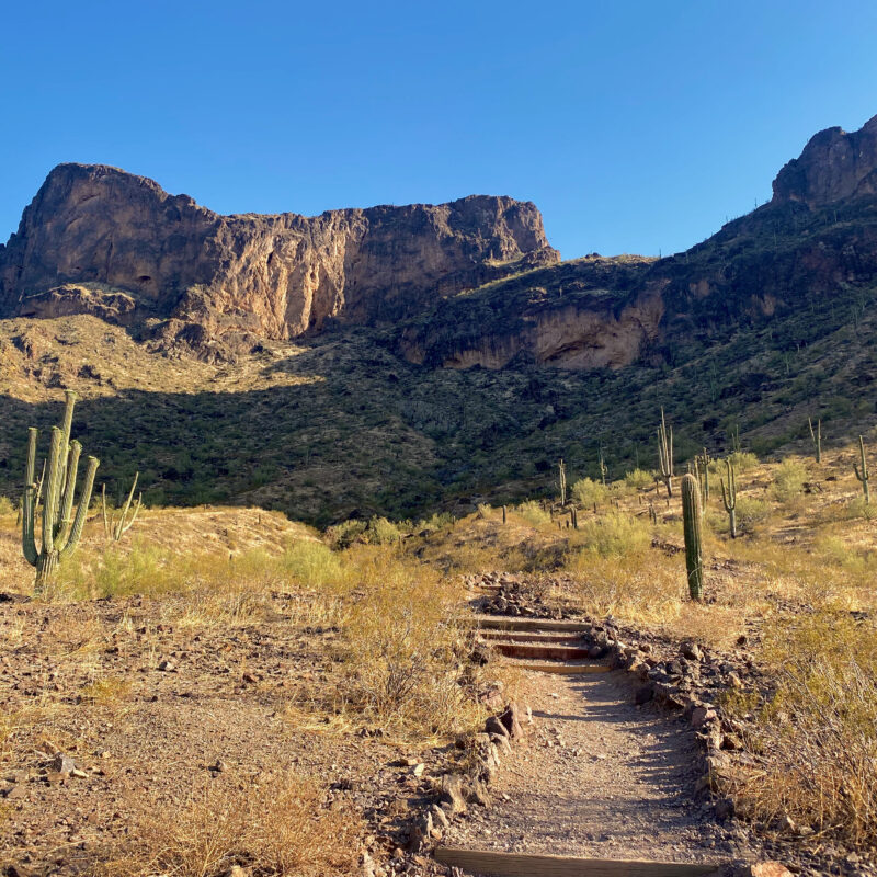 Picacho Peak - Hunter Trail Approach