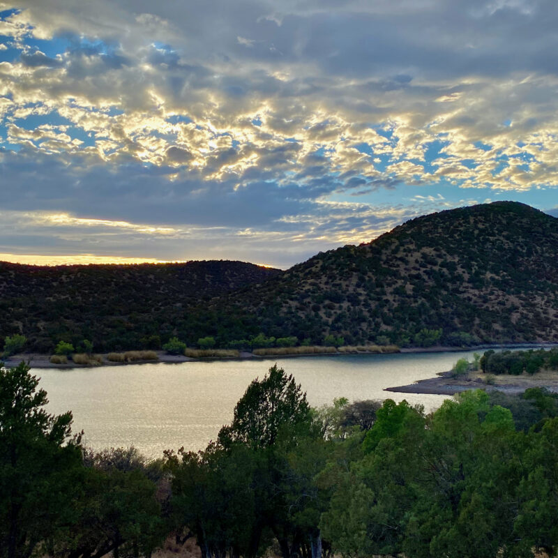 Parker Canyon Lake, Evening
