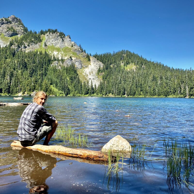 Calves at Mirror Lake
