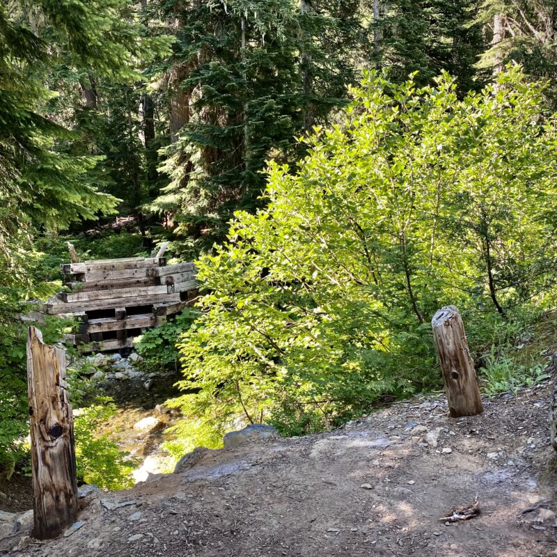 Blown Out Bridge, Lemah Creek