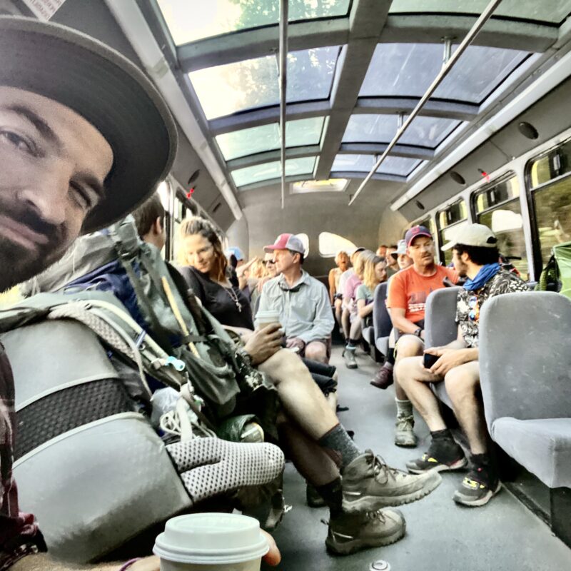 Bus Out of Stehekin