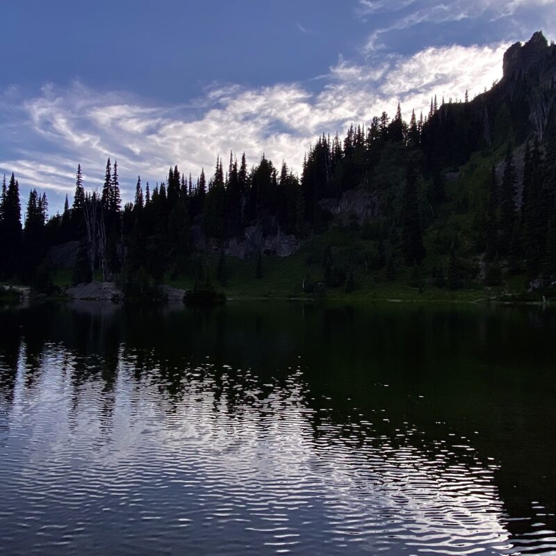 Dusk on Sheep Lake