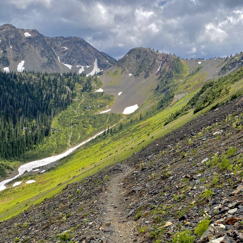 Back Out of Rock Pass