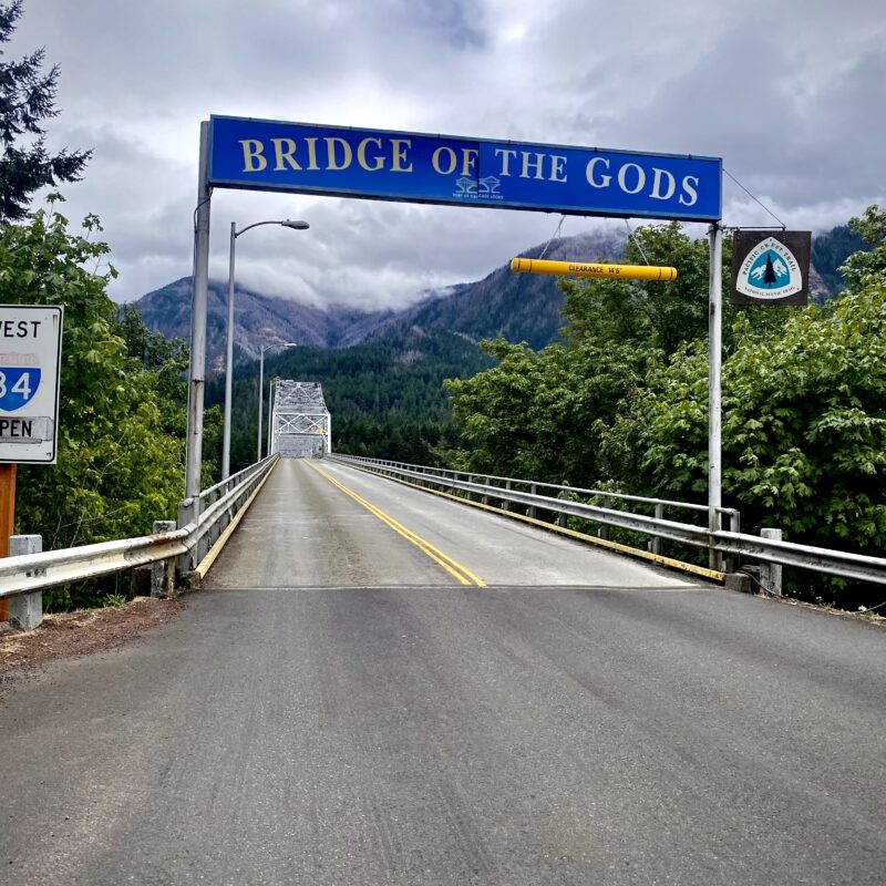Bridge of the Gods, Washington-side