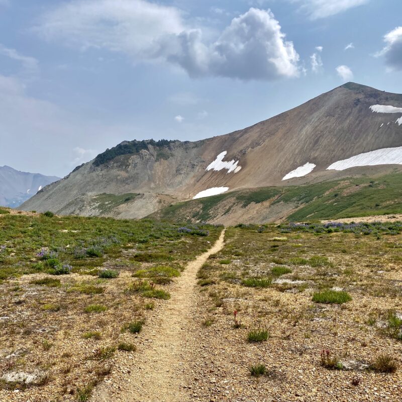 Approaching the Goat Rocks