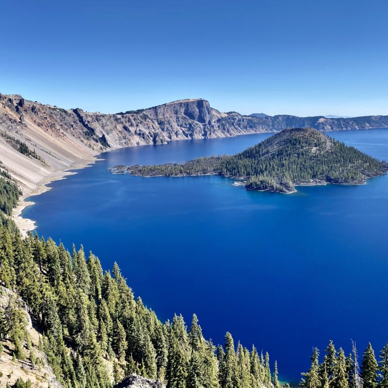 Deep Blue and Wizard Island