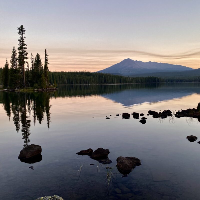 Summit Lake (Dawn)