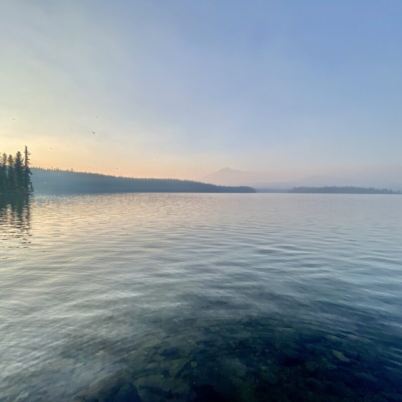 Summit Lake (Dusk)