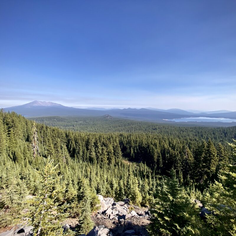 Diamond Peak, Crescent Lake