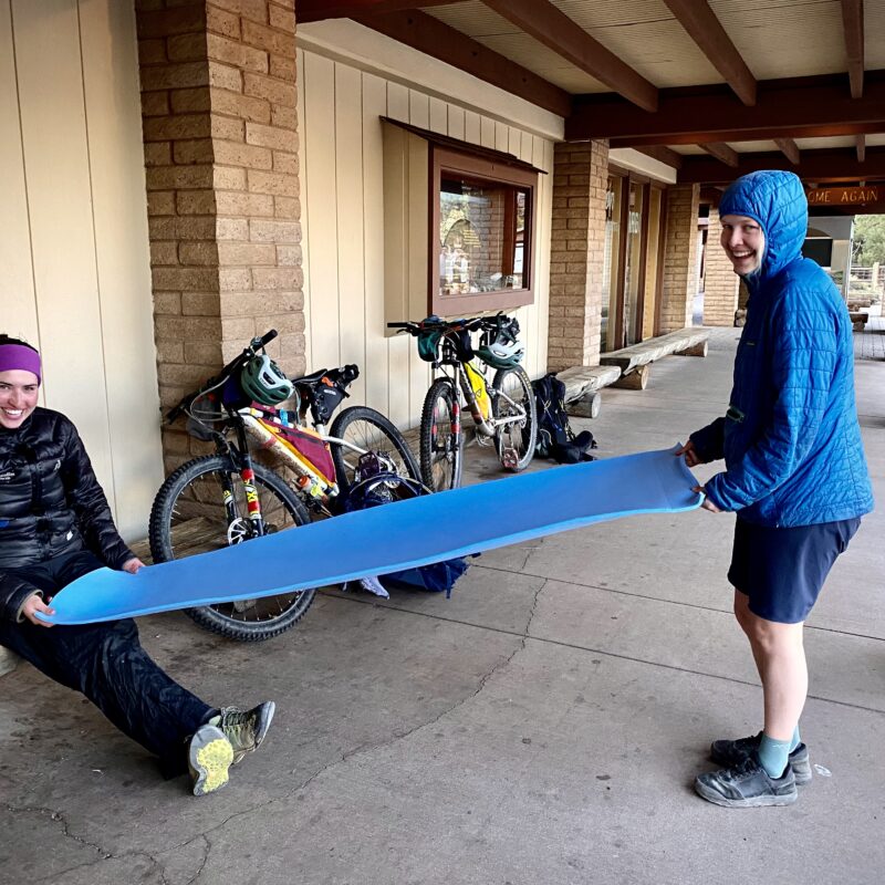 AZT Bikers Unfurling
