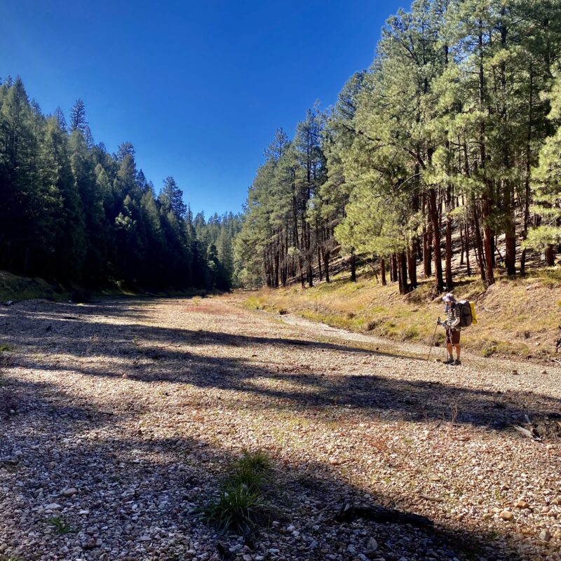 East Clear Creek, Dry