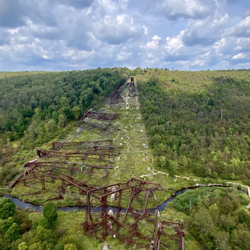 Kinzua Bridge Wreckage