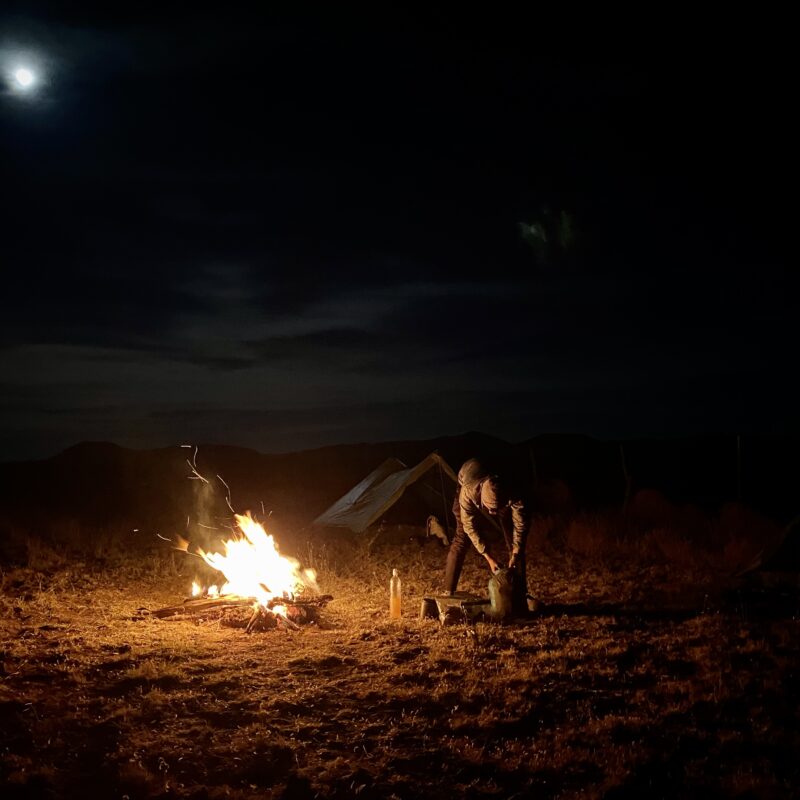 Campsite on the Plains