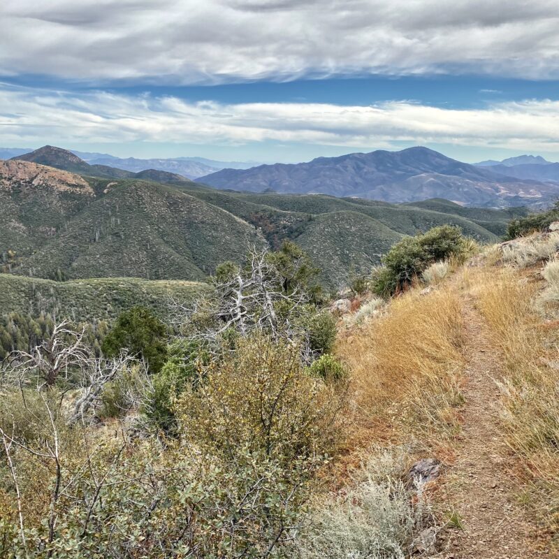 First Glimpse of Four Peaks