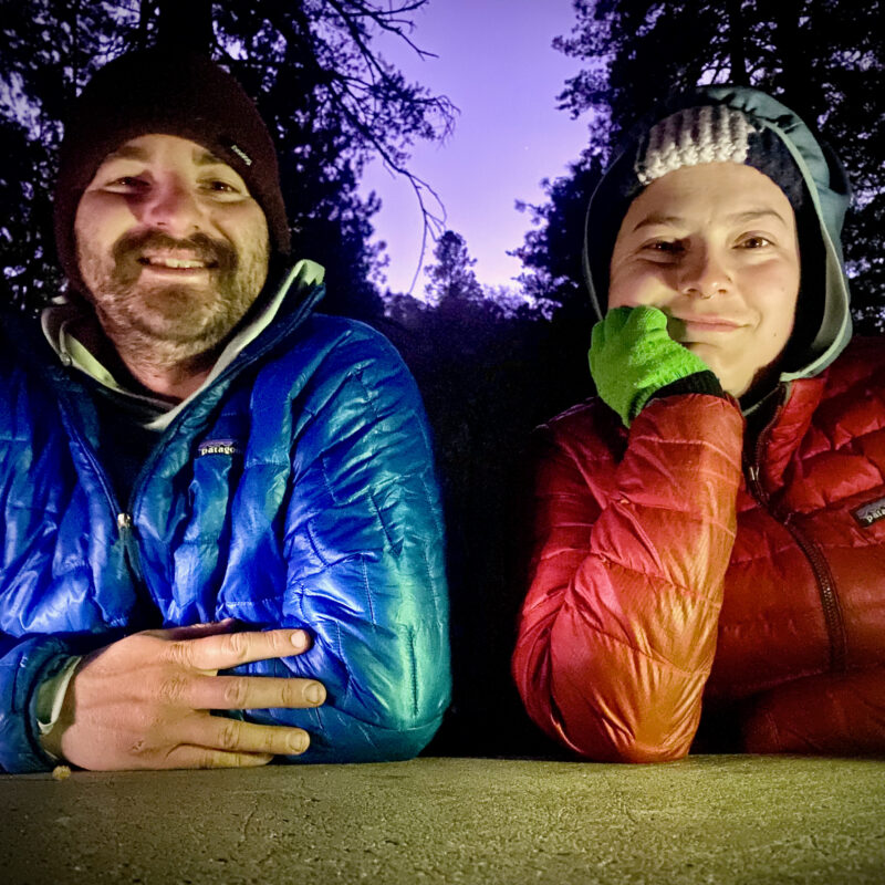 Picker and Babushka at Marshall Gulch