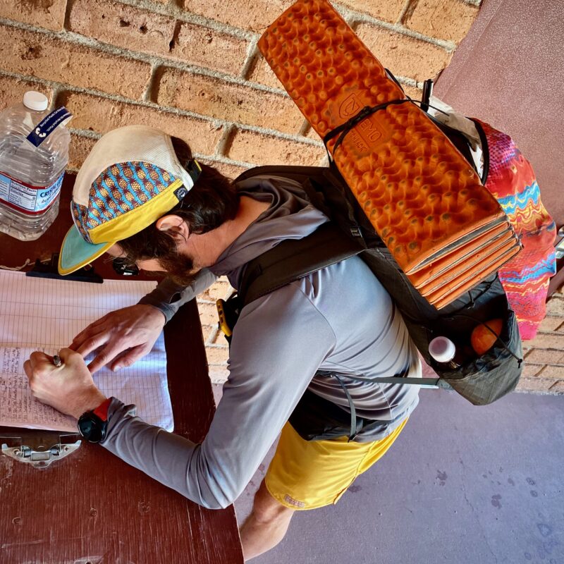 Aladdin Signing the Coronado Ledger