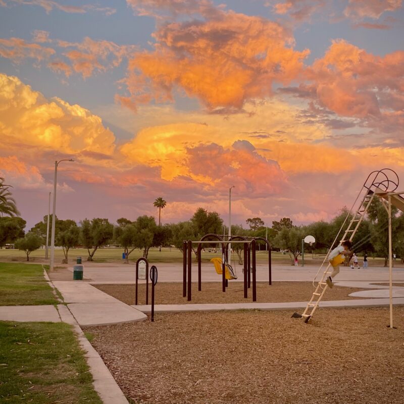Monsoonal Sunset