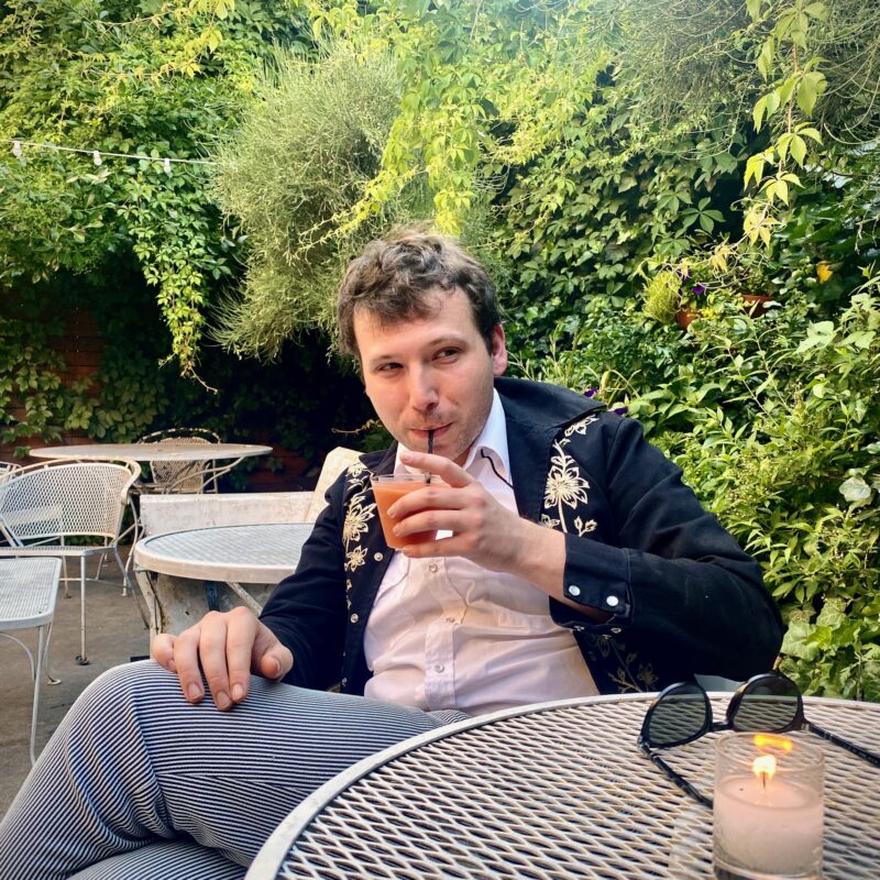 Sippin' Iced Negroni at The Narrows