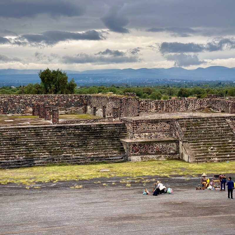 Horizon View over Teotihuacan