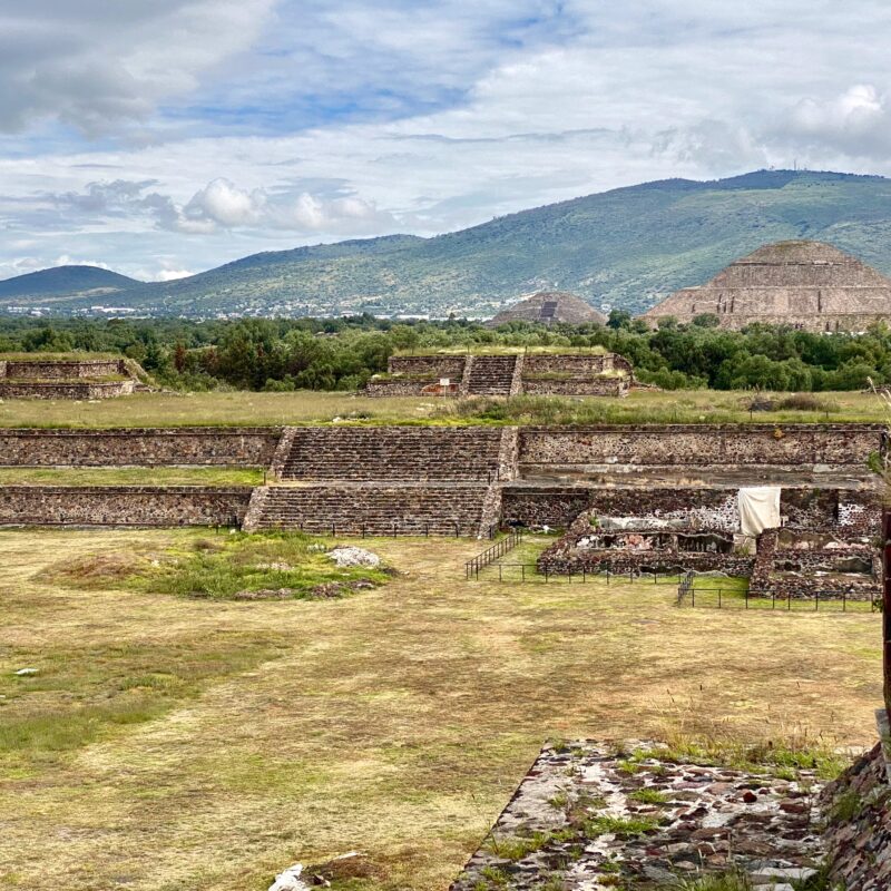 Teotihuacan Complex and Mountains