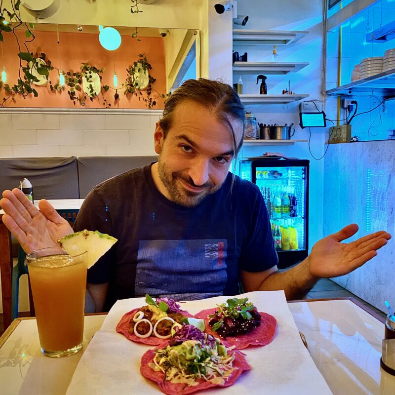 Pitahaya's Pink Tacos