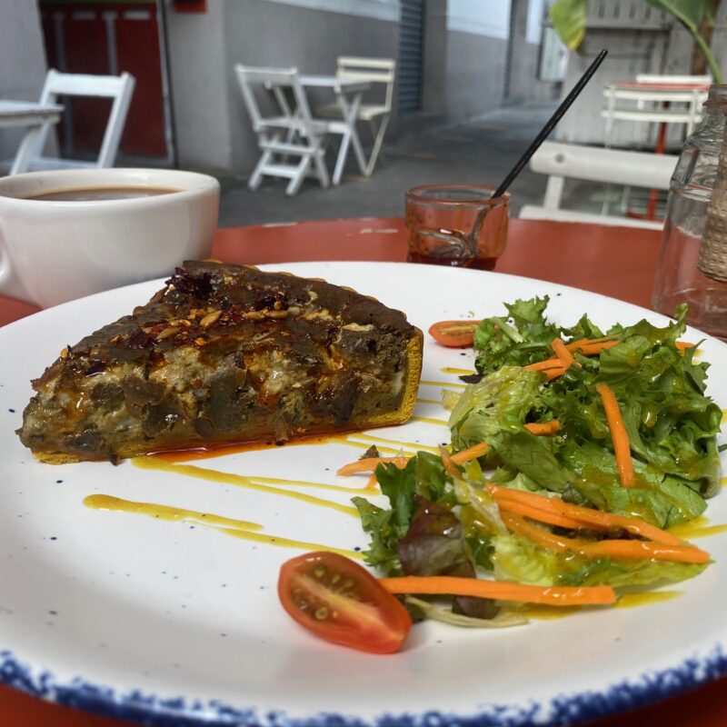 Quiche at Vegamo