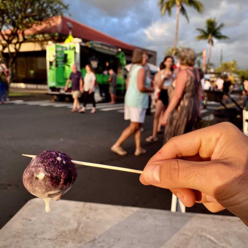 Ube Mochi Snackin'