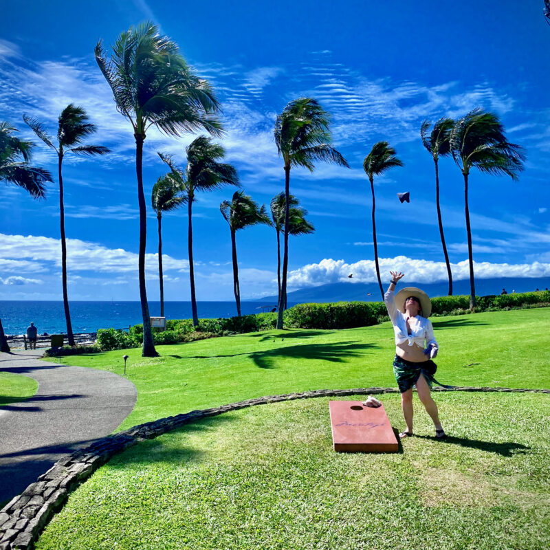Cornhole in Paradise