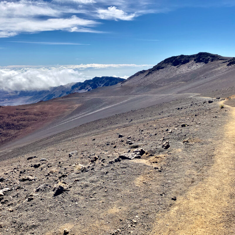 Starting the Crater Hike