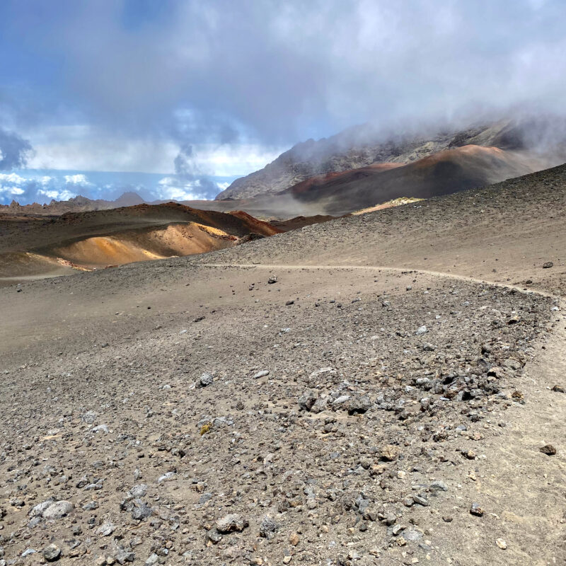 Winding Way of the Crater Floor