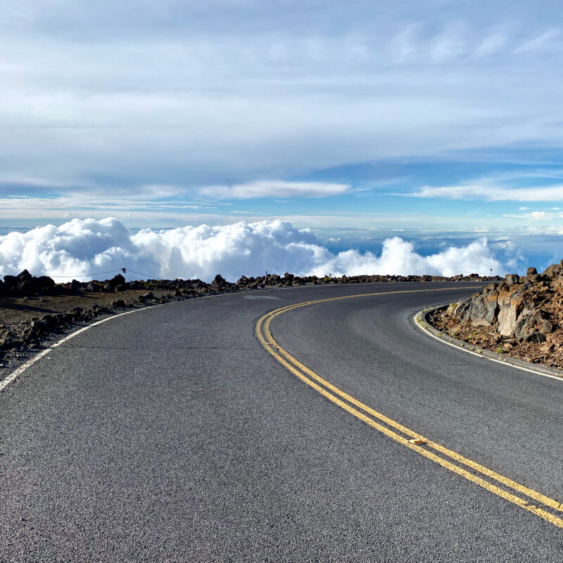 Road Above Clouds