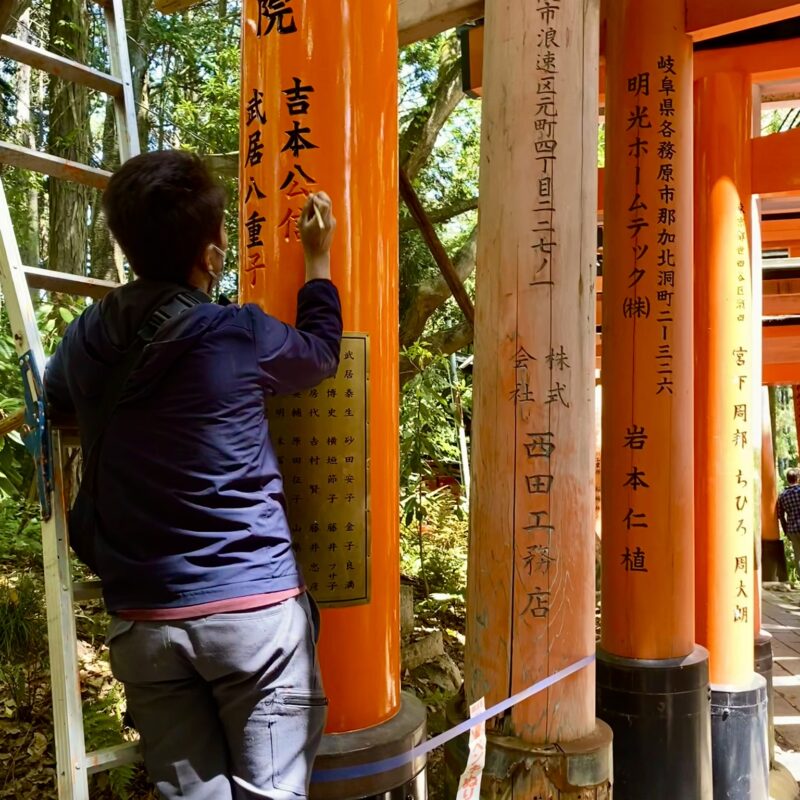 Maintaining the Torii
