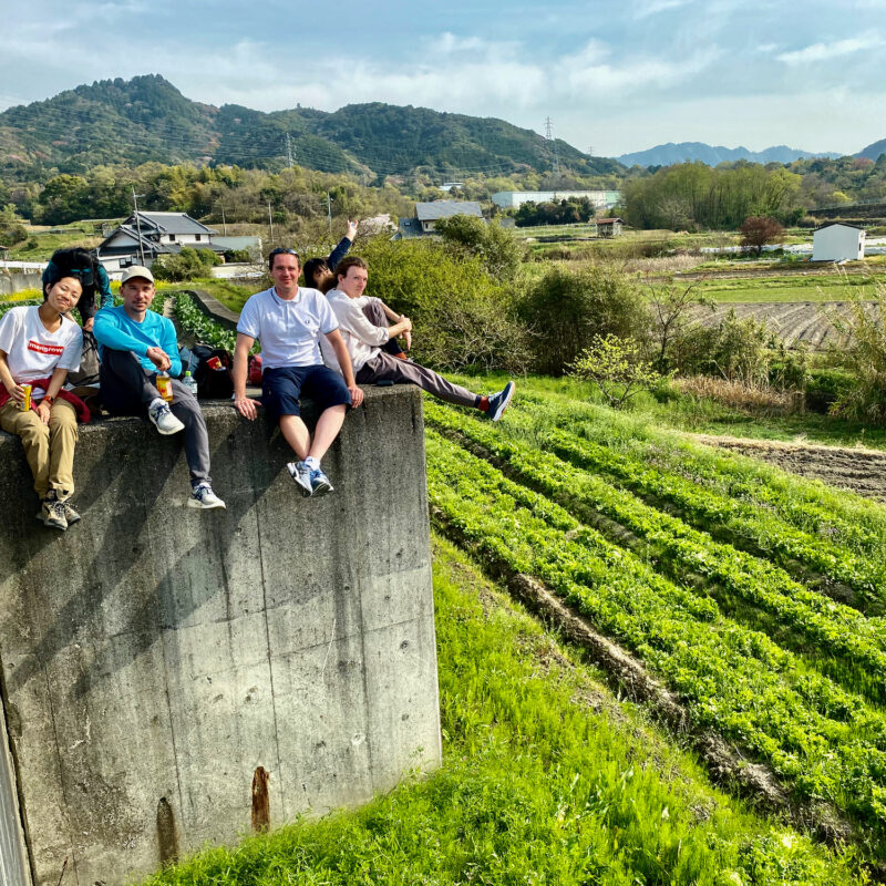 Hanami Crew in Kumatori