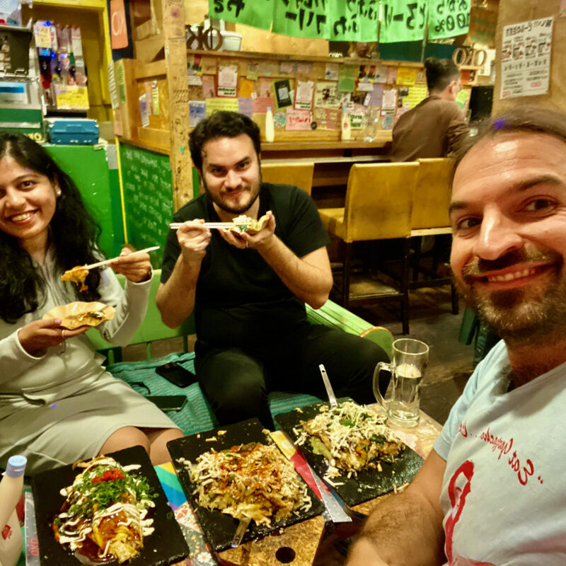 Okonomiyaki With Friends
