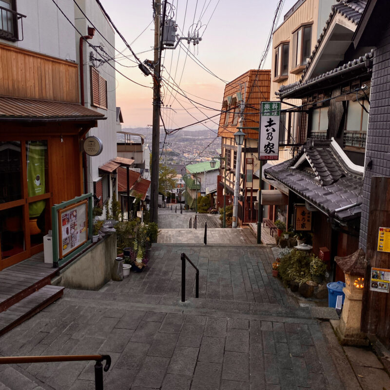 A Dusk Jog Through Hozanji Town