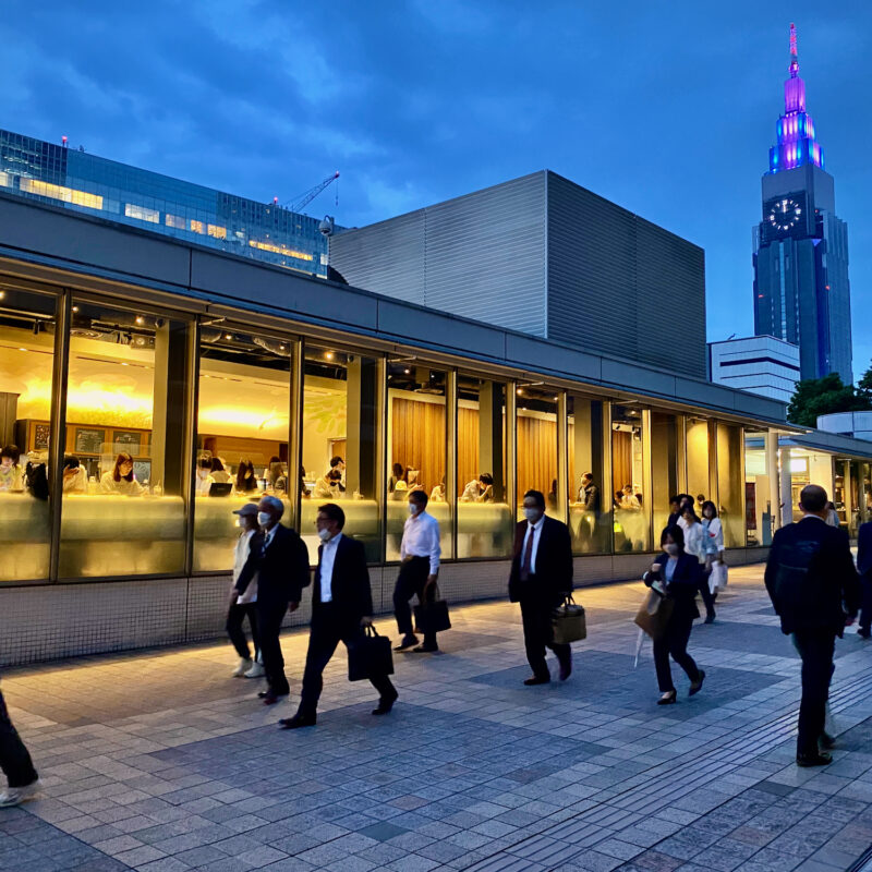 Coffee Shop Vibes at Dusk
