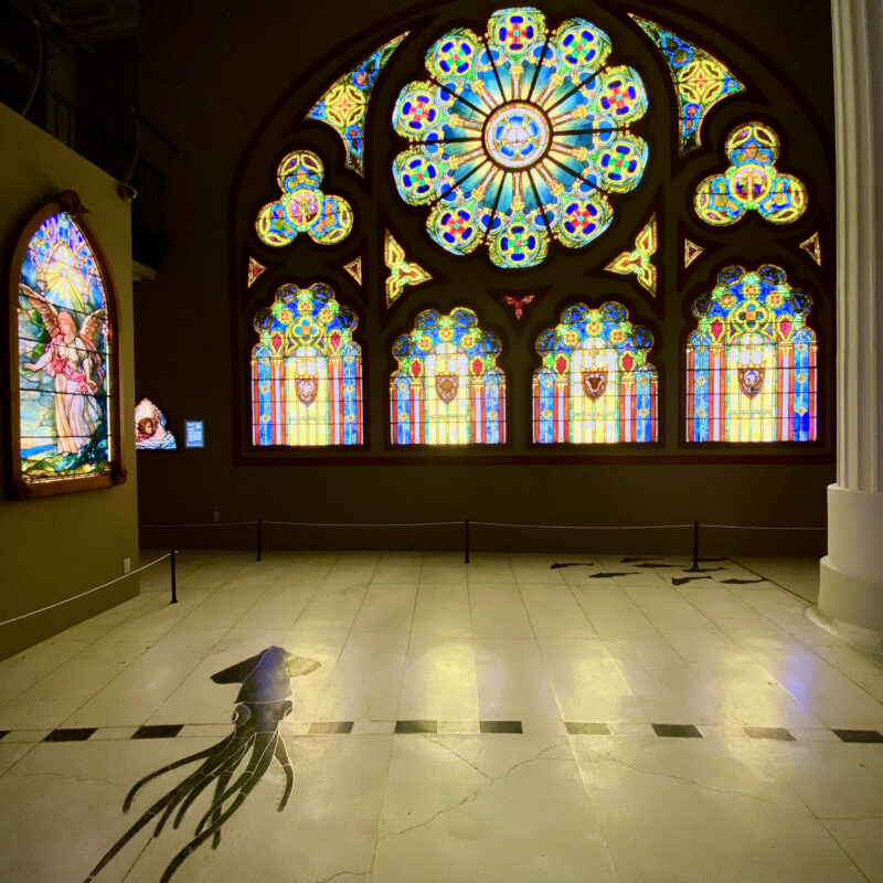 Stained Glass at Otaru Art Base