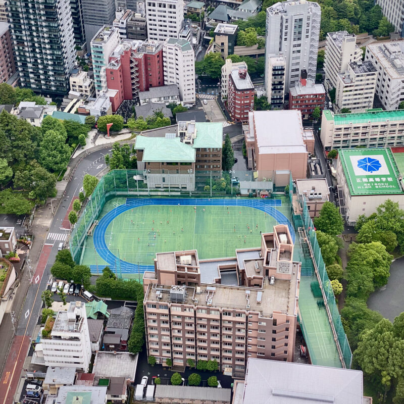 Looking Far Down, Tokyo Tower