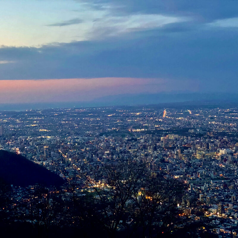 Sapporo, Dusk