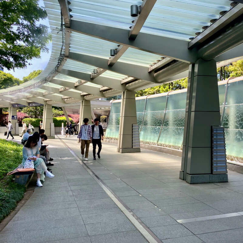 Peaceful Park in the Ritzy Roppongi Hills