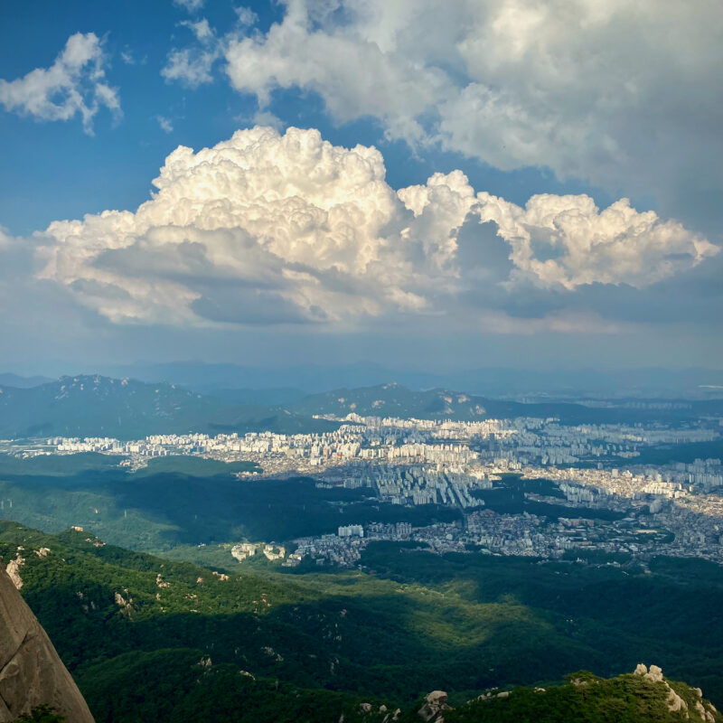 Looking Down On Seoul
