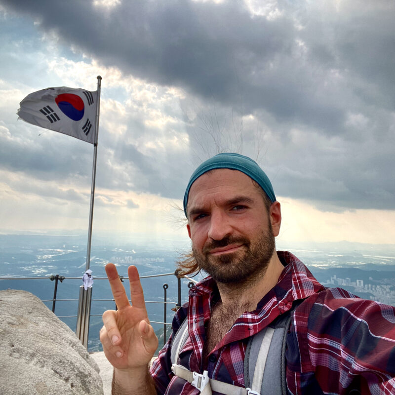Selfie Atop Baegundae