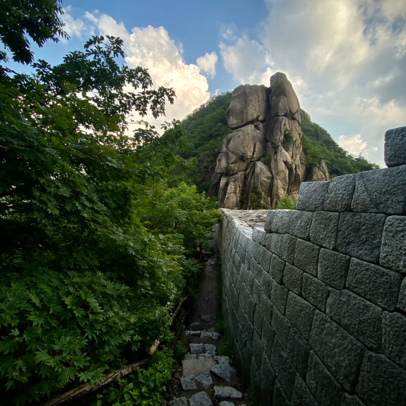 Walls Atop Bukhansan
